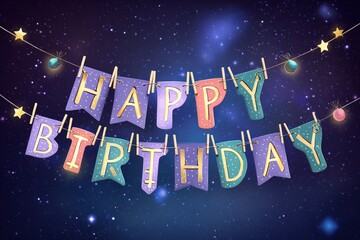 Fototapeta premium Merry Christmas and Happy New Year, a vintage winter celebration illustration for a greeting card with light snow decoration