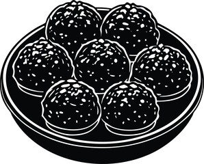 Abstract dynamic gradient swirl with subtle texture and soft glow isolated on transparent background