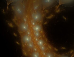 Imaginatory fractal abstract background Image