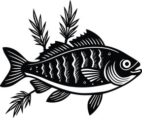 A detailed close-up of a vibrant green leaf with dew drops glistening in natural light isolated on transparent background