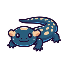 
salamander illustration design
