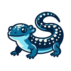 
salamander illustration design