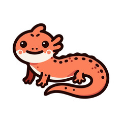 
salamander illustration design