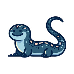 
salamander illustration design