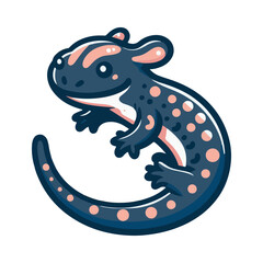 
salamander illustration design