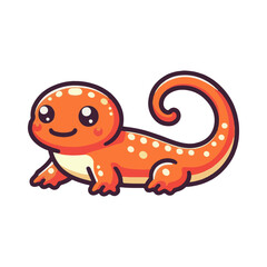 
salamander illustration design