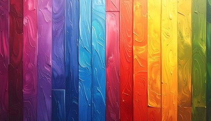 Vibrant Spectrum Textured Hues 