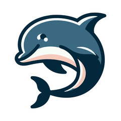 dolphin illustration design