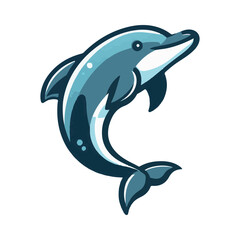 dolphin illustration design