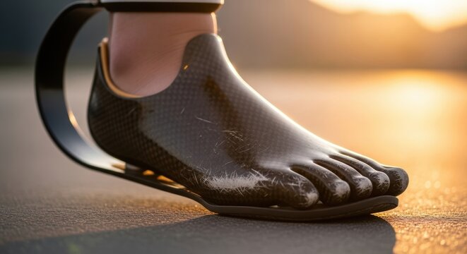 Innovative carbon fiber prosthetic foot design for enhanced mobility