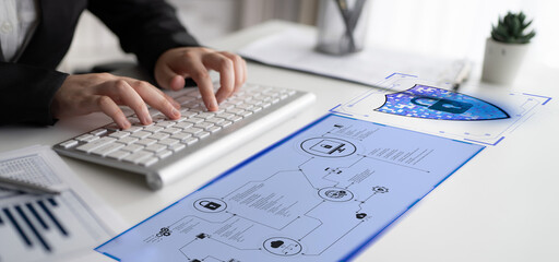 Cyber security protects against breaches, hacks, and network attacks using strong infrastructure...