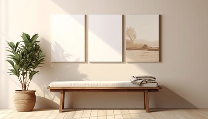 Minimalist Home Decor Calm and Serene Entryway Design