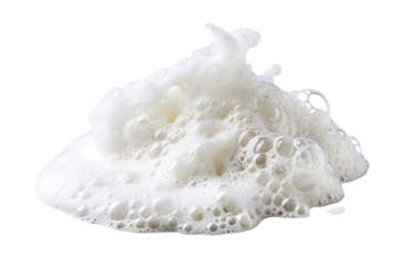 Bubbly soap foam texture background for bathroom and personal hygiene themes inspiration