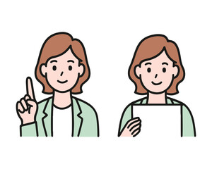 Professional Female Consultant for Business