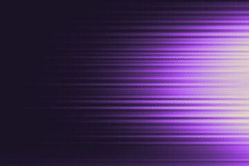 Abstract purple light streaks on dark background