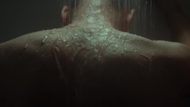 In the morning, a middle-aged man enters the bathroom and turns on the tropical shower. Streams of water smoothly flow down his body in large drops. This is his usual ritual of cleansing and renewal