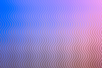 Abstract wavy lines with blue to pink gradient creating a soft and calming visual experience
