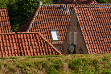 die historische Festung Bourtange in den Niederlanden