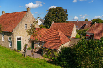 die historische Festung Bourtange in den Niederlanden