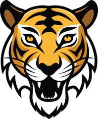 Obraz premium Tiger Head Vector