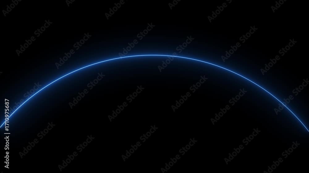 Poster rainbow on a black background layer to overlay . abstract rainbow with copy space. a rainbow light o