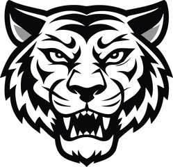 Obraz premium Tiger Head Vector