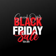Black Friday Sale Template, Black Friday Discount Tag, Black Friday Banner, Black Friday Offer, Black Friday Coupon, Black Friday Voucher, Shopping Promotion, Clearance, Marketing Flyer, Vector Design
