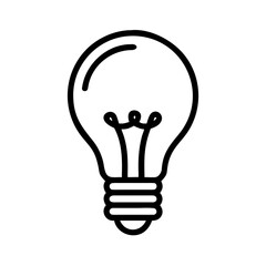 Obraz premium Creative Light Bulb Representing New Ideas and Inspiration in Design