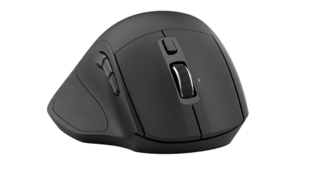 Ergonomic Wireless Computer Mouse for Comfortable Office Work and Gaming