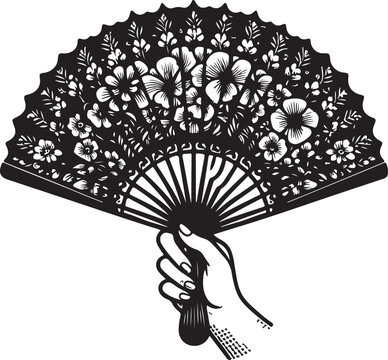 chines  folding fan