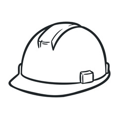 Construction safety event hard hat use in industrial settings illustration professional environment informative viewpoint. Vector illustration