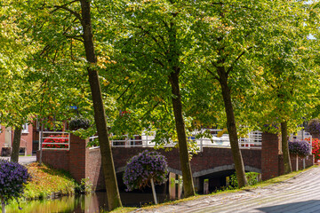 Papenburg an der Ems im Spätsommer