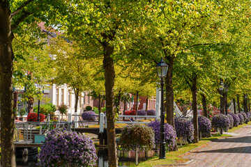 Obraz premium Papenburg an der Ems im Spätsommer