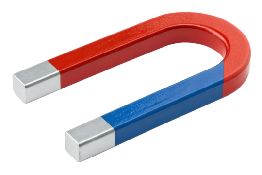 A Striking U-Shaped Magnet with Red and Blue Poles for Science Education and Experiments
