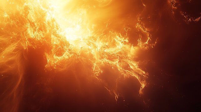 Active sunspot region captured in sharp detail, curling magnetic filaments and contrasting light and dark regions. 
