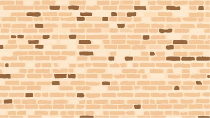 Brick wall background. Seamless brick wall. Brick wall pattern texture. 
