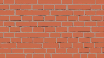 Brick wall background. Seamless brick wall. Brick wall pattern texture. 