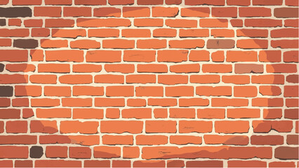 Brick wall background. Seamless brick wall. Brick wall pattern texture. 