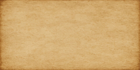 Aged and stained vintage parchment paper with a rough, textured brown surface, perfect for a retro background or blank page