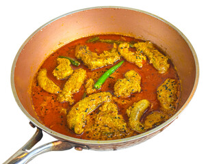 Hilsa Roe in Light Oil-Based Gravy on transparent background