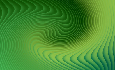 Abstract swirling pattern with green and yellow gradient, creating a sense of depth and movement