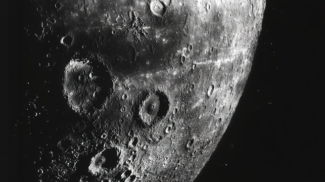 Full disc of Mercury taken by MESSENGER, rough terrain, fractured cliffs, and high-contrast lighting over its fac