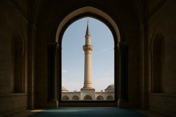 Inspiring Architecture and Heritage, Perfect for Travel and Cultural Projects, Highlighting Faith and the Beauty of Middle Eastern Design. Ideal for Tourism and Global Exploration.