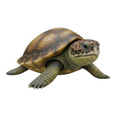 Obraz premium Realistic Turtle Model with Detailed Shell and Limbs