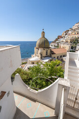 Church Santa Maria Assunta, Positano, Amalfi Coast, Italy