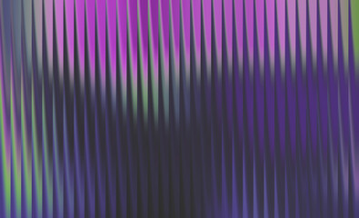 Abstract vertical wavy lines with purple and green gradient effect, digital art background