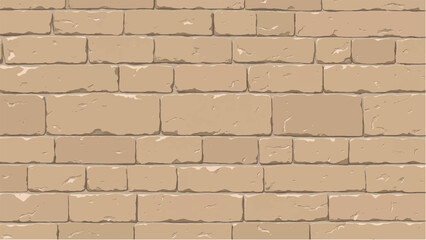 Stone wall background. Stone wall pattern for home exterior design texture backdrop. Vector illustration.	
