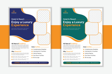 Real Estate Business Flyer Template Design,