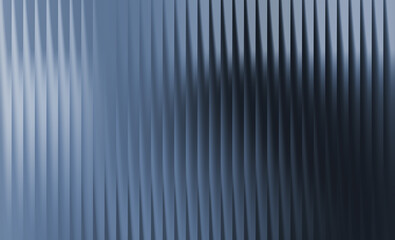 Cool toned abstract background featuring a vertical ribbed texture in shades of blue and gray, evoking a sense of depth and modernity