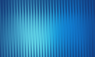 Abstract blue background with vertical ribbed texture and soft gradient lighting, creating a modern and clean aesthetic